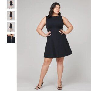 SPANX | The Perfect Fit & Flare Dress Classic Black 2X